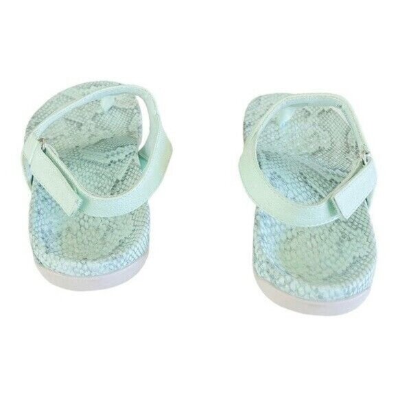VIONIC Tala T-Strap Seafoam Sandals Orthotic Comfort Size 9 NEW $100 - Picture 4 of 6